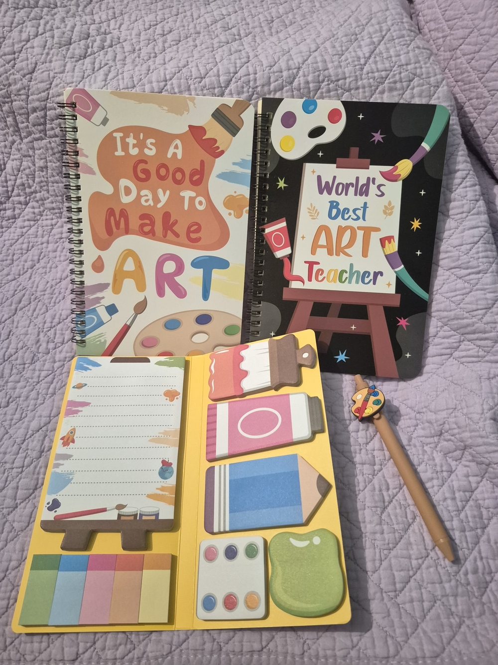 Teacher Appreciation Stationary Gift Set For Art Teachers (AUTHENTIC LISTING)